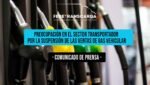 Preocupación en el sector transportador por la  suspensión de las ventas de gas vehicular