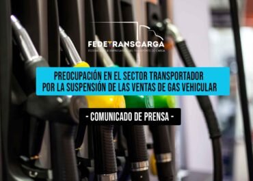 Preocupación en el sector transportador por la  suspensión de las ventas de gas vehicular